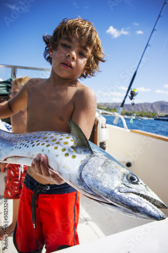 Spanish Mackerel fisherman