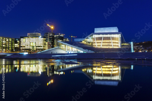 Opera building and new business center in Oslo