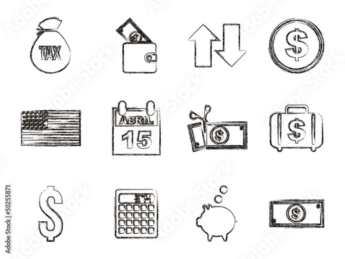 tax icons