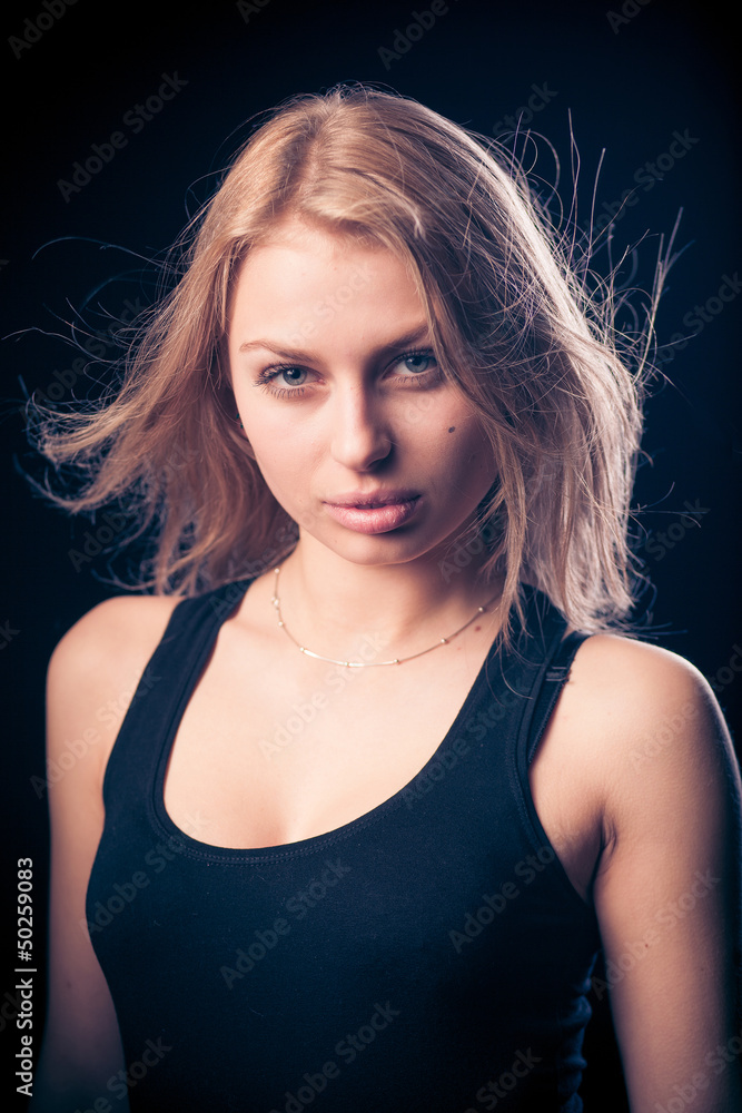 Fototapeta premium beautiful delicate girl