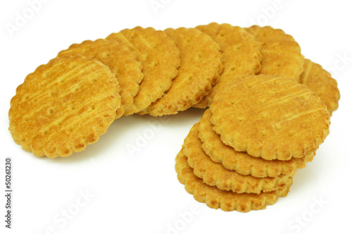 Obraz na plátně galettes bretonnes fond blanc