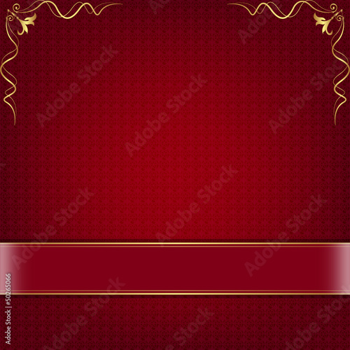 Abstract red background photo