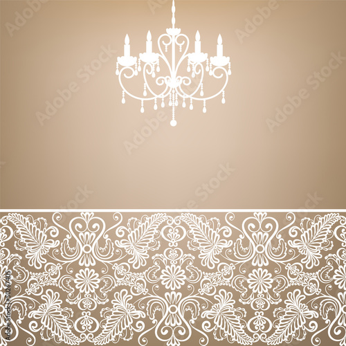 antique chandelier
