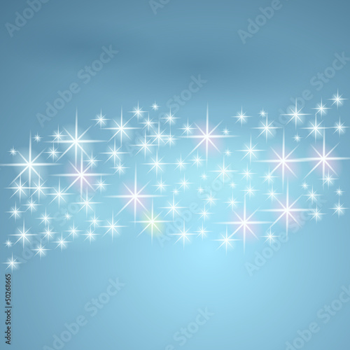 Stars and night sky. Vector eps10 illustration.