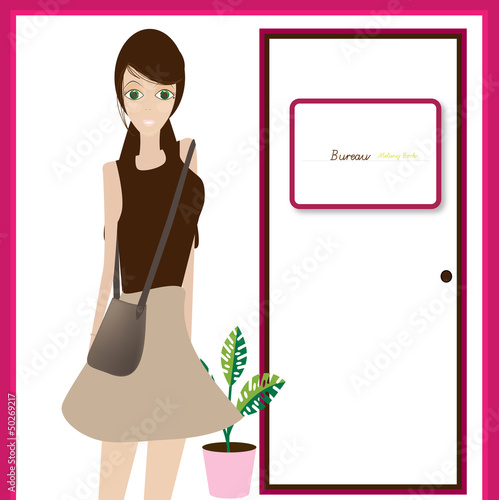 vector donna