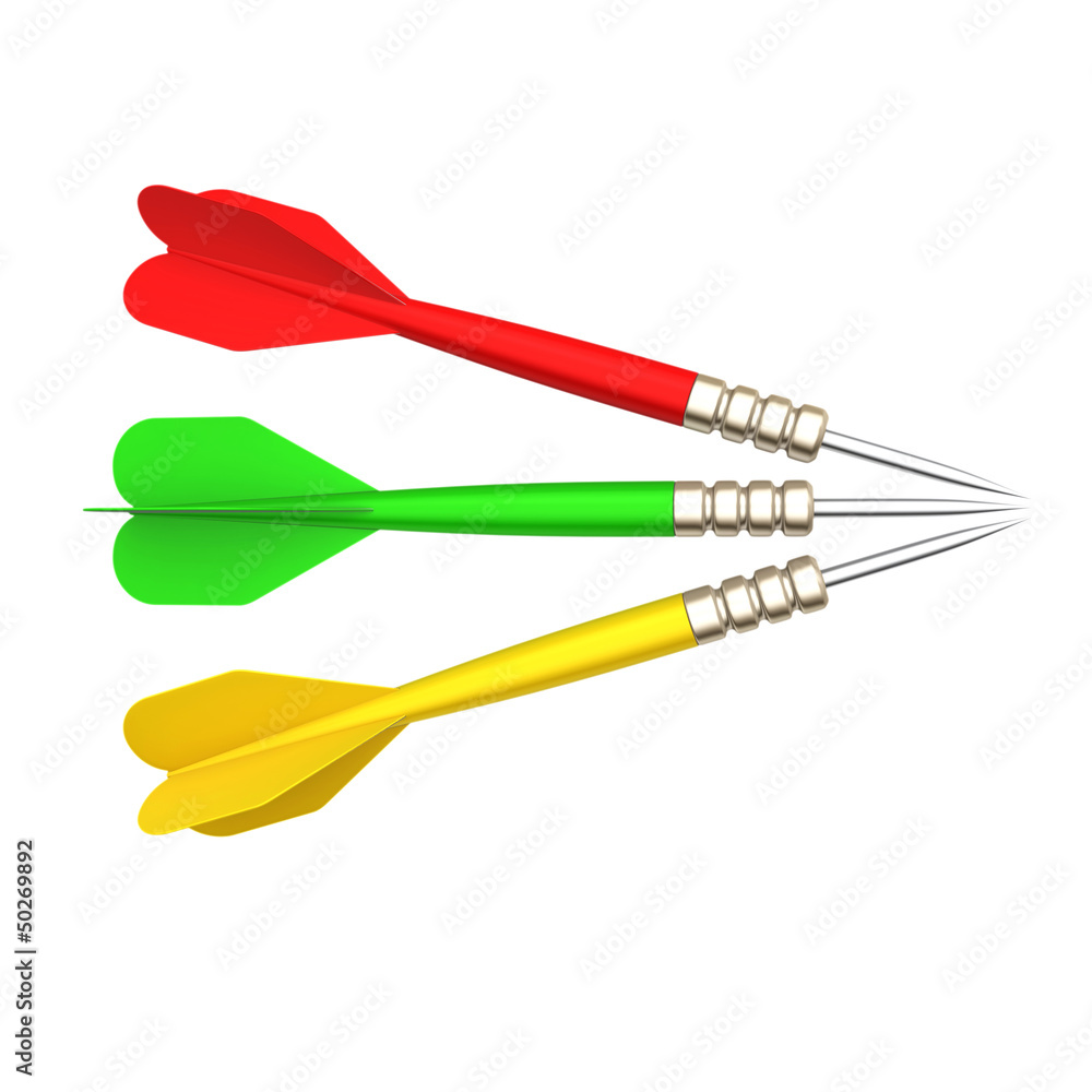 colored darts colored darts