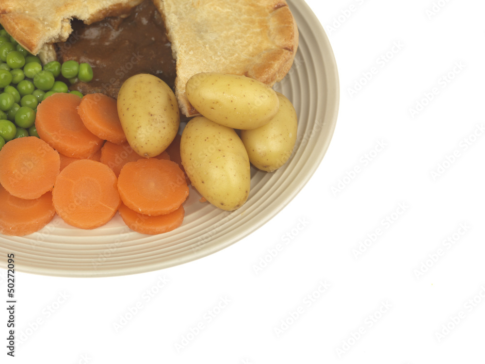 Steak Pie with Vegetables Steak Pie with Vegetables
