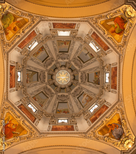 Ceiling in Salzburg Cathedral  Austria