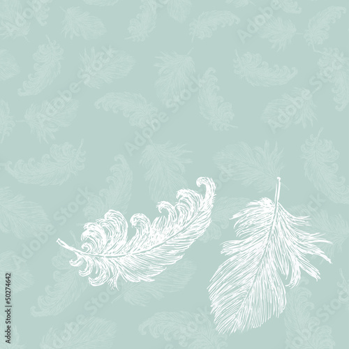 flying feathers