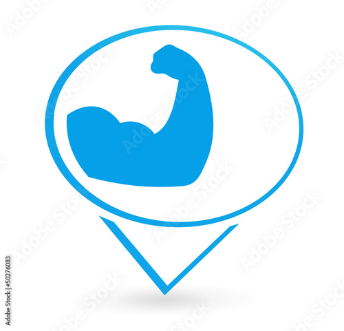musculation sur signet bleu