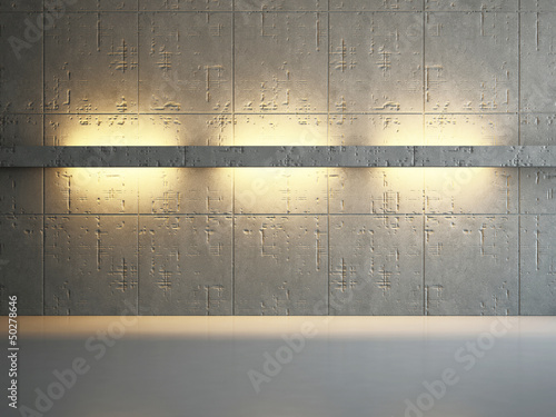 Old concrete wall