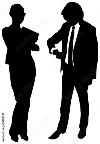 Wallpaper Mural homme et femme d'affaire Torontodigital.ca