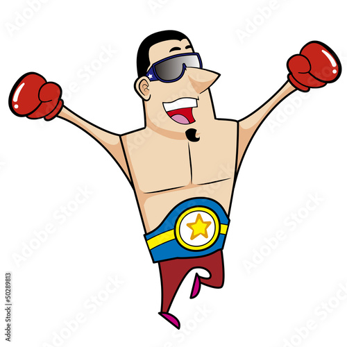 Cartoon Boxer
