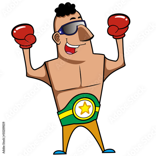 Cartoon Boxer