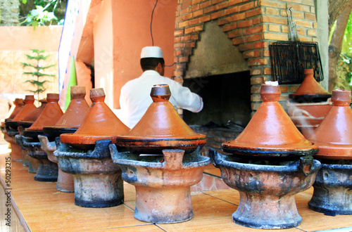 Moroccan ceramic cookware - tajines