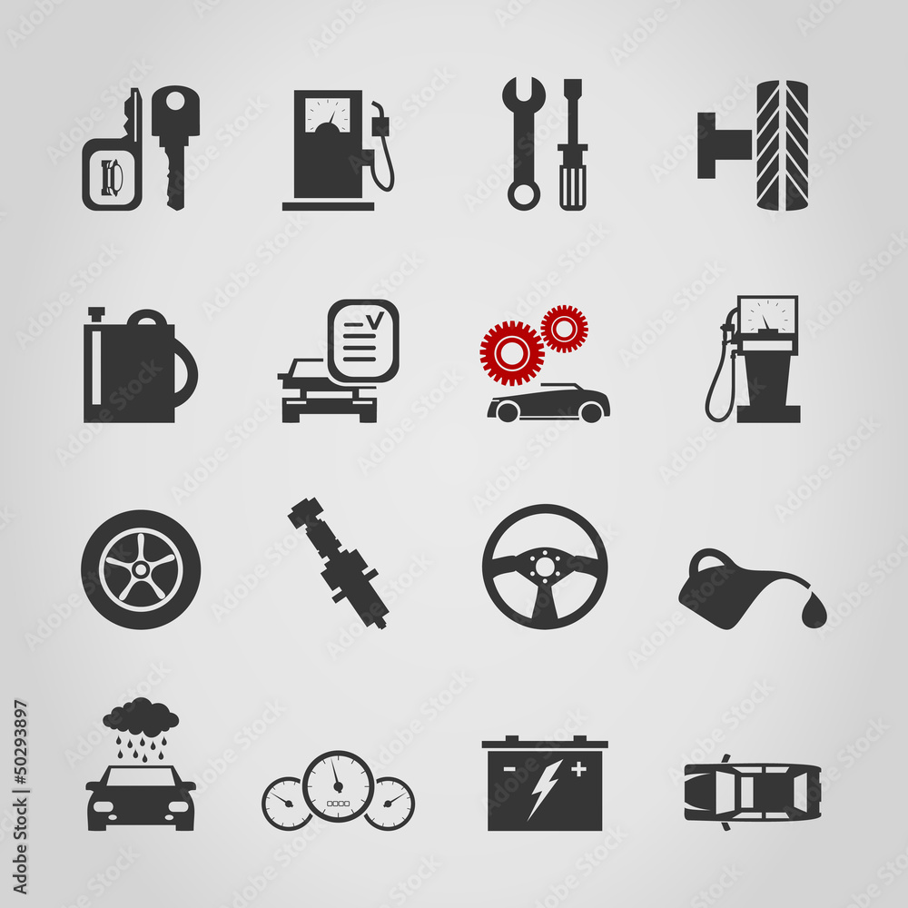 Fototapeta premium Car icon4