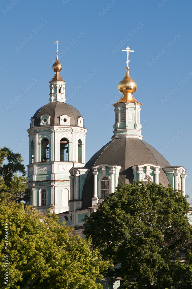 Вид на храм Св. Николая Чудотворца в Заяицком.Москва