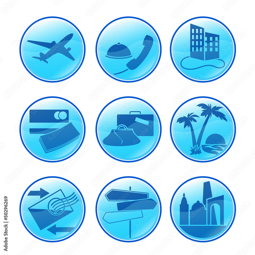 Tourism Icons Tourism Icons