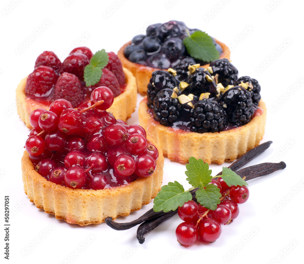 Kleine Obstkuchen Kleine Obstkuchen