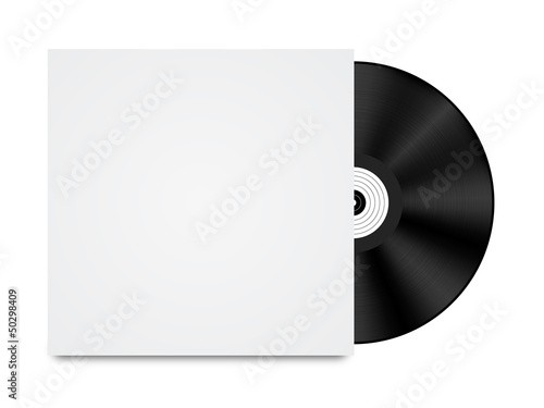 Vinyl Record in Envelope