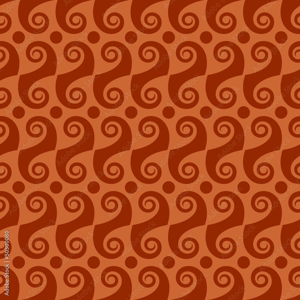 brown meander styled seamless pattern brown meander styled seamless pattern