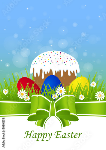 greeting card for Easter