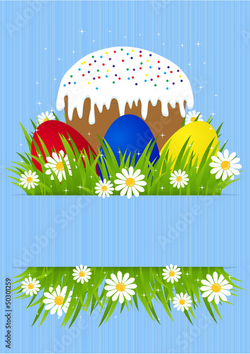 greeting card for Easter