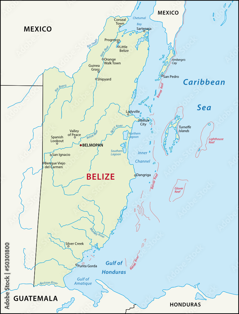 Obraz premium Belize