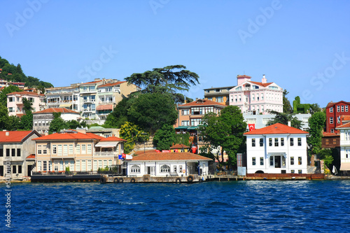 Istanbul city, the view from water, Turkey photo