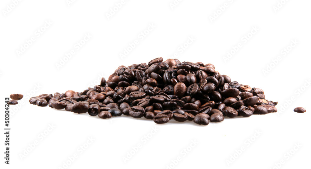 coffee beans isolated on white coffee beans isolated on white