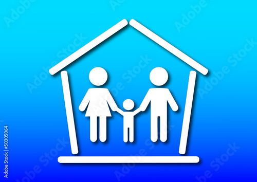 Family and home concept