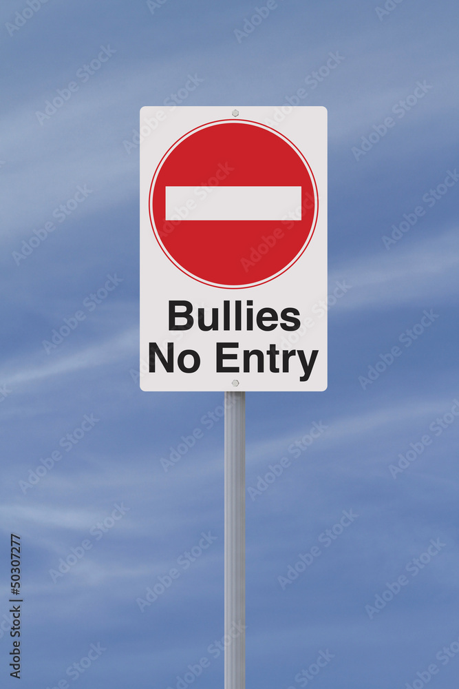 Anti-Bullying Road Sign Anti-Bullying Road Sign
