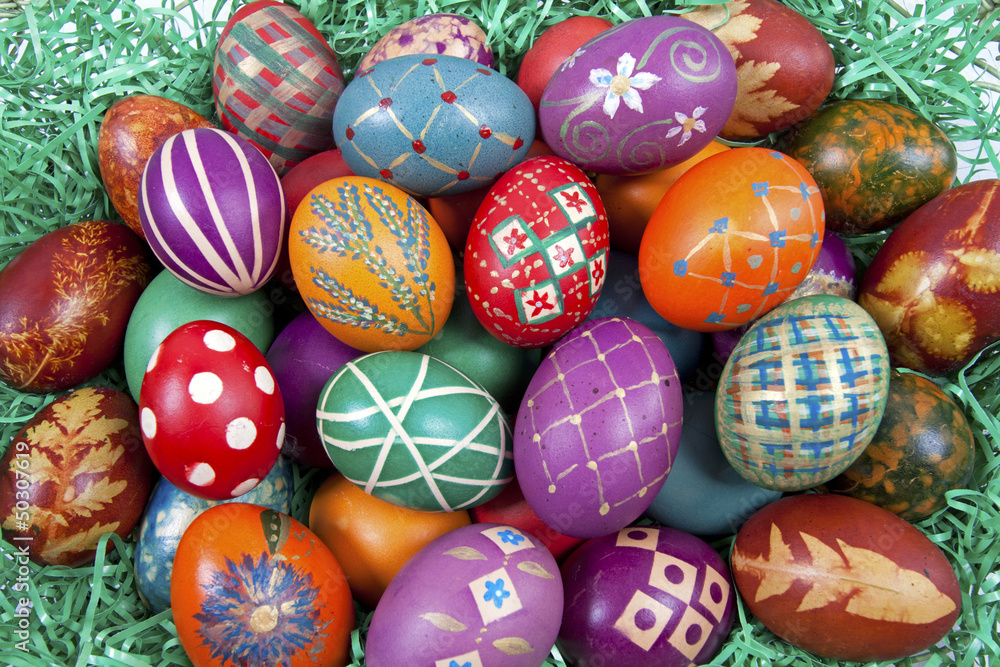 Fototapeta premium Easter eggs