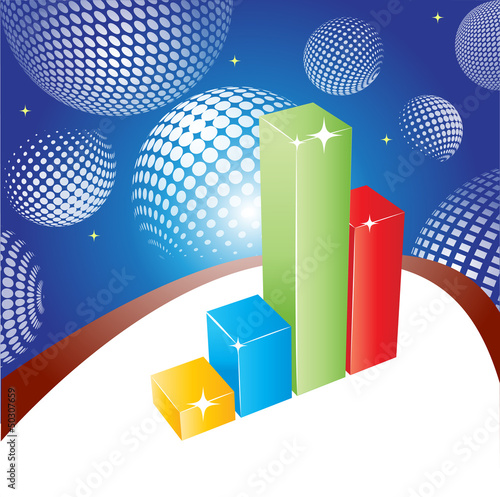 abstract background with halftones. vector illustration.