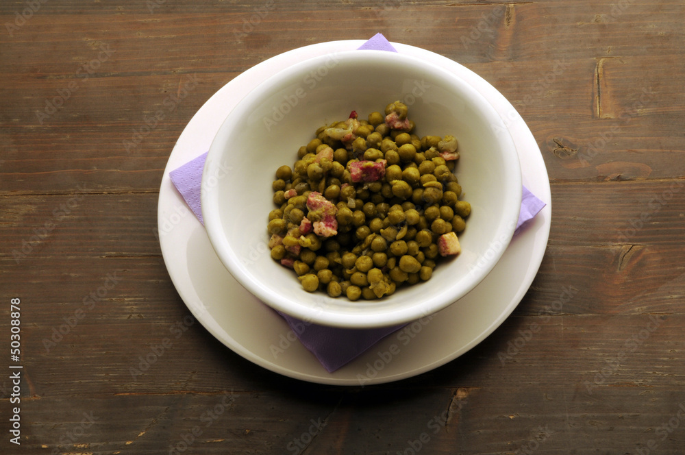 Peas y pancetta 베이컨과 완두콩 Peas y pancetta 베이컨과 완두콩