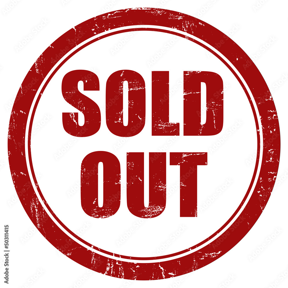 Grunge Stempel rot rund SOLD OUT Grunge Stempel rot rund SOLD OUT