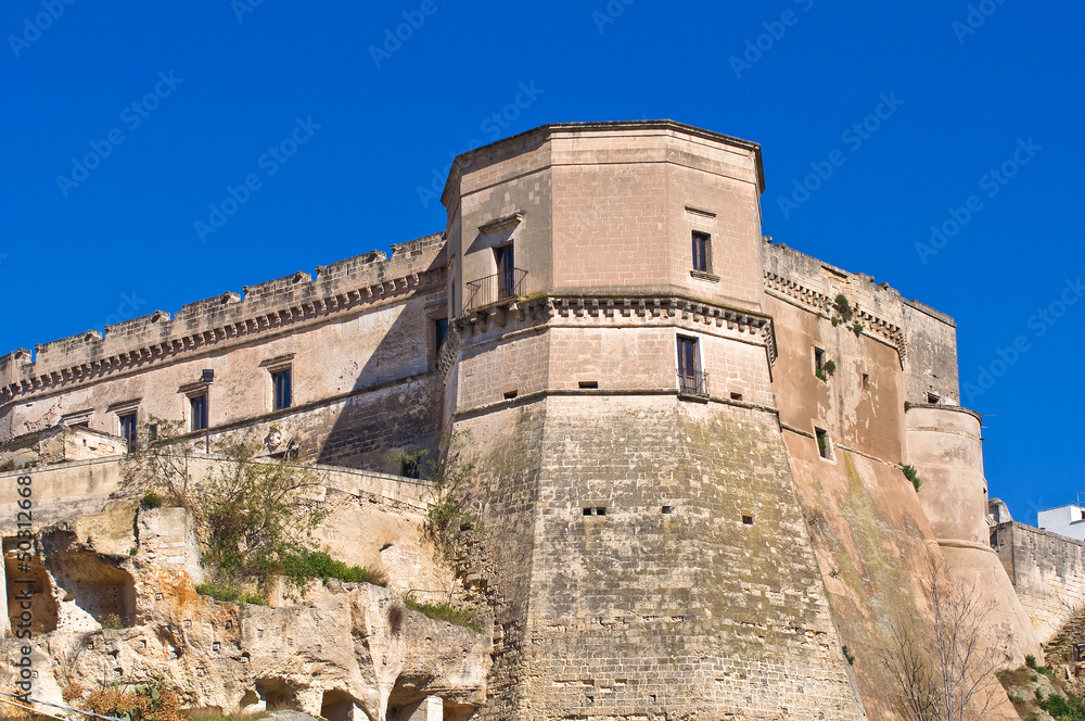 Castle of Massafra. Puglia. Italy.