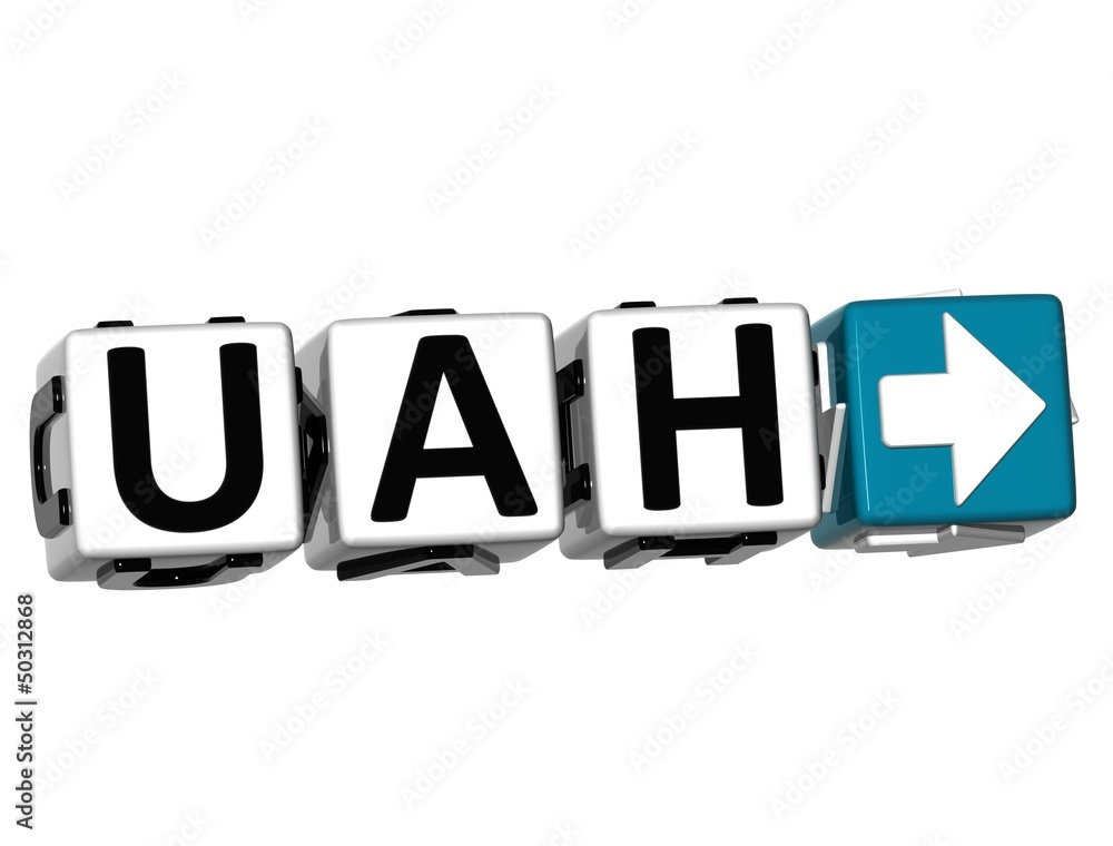 3D Ukrainian Hryvnia Currency UAH Button Click Here Block Text 3D Ukrainian Hryvnia Currency UAH Button Click Here Block Text