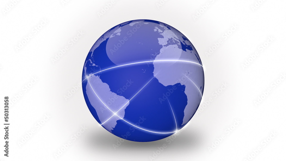 Networking and connecting to cities around the world loop