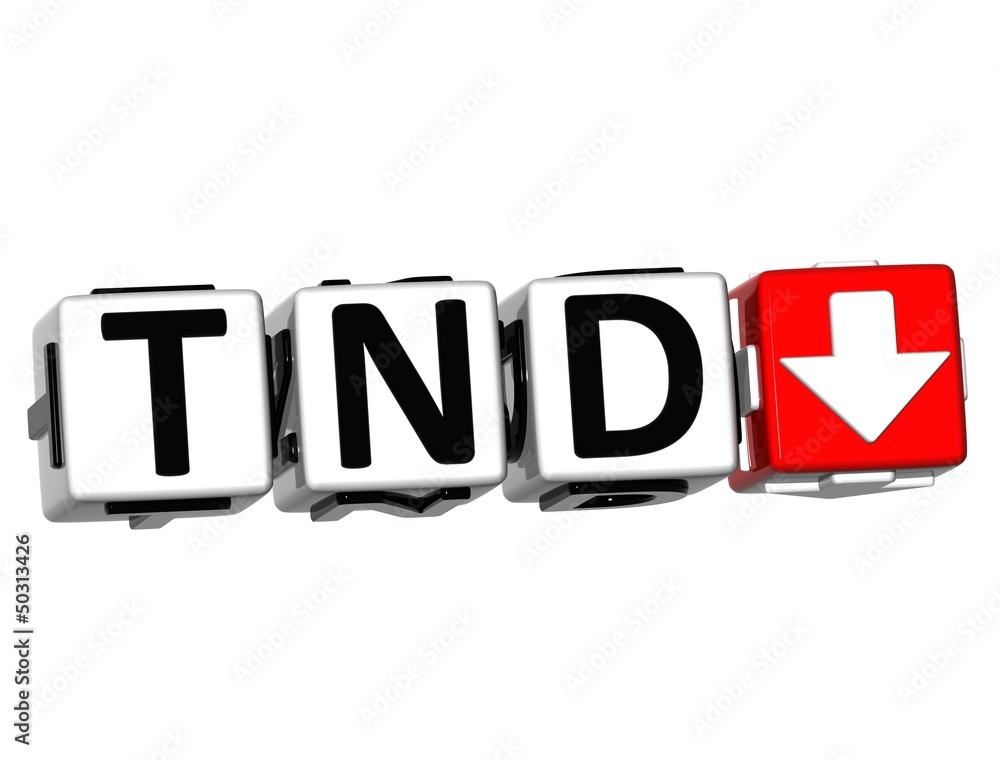 3D Tunisian Dinar Currency TND Button Click Here Block Text 3D Tunisian Dinar Currency TND Button Click Here Block Text