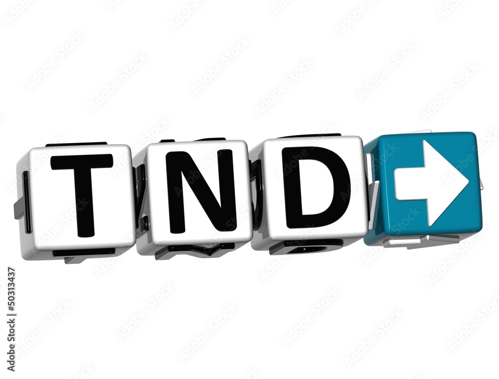 3D Tunisian Dinar Currency TND Button Click Here Block Text 3D Tunisian Dinar Currency TND Button Click Here Block Text