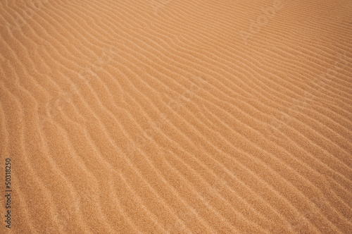 Interesting ripple pattern in desert sand