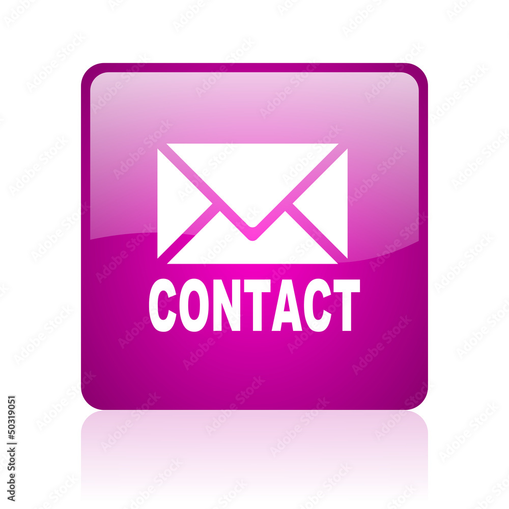 contact violet square web glossy icon contact violet square web glossy icon