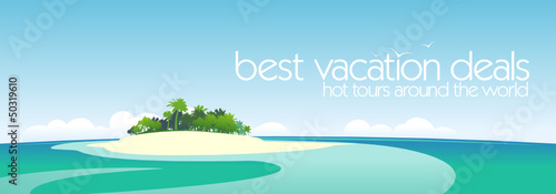 Best vacation deals design template.