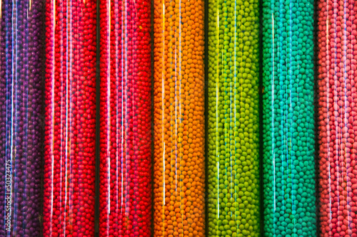 Colorful Candy Tubes