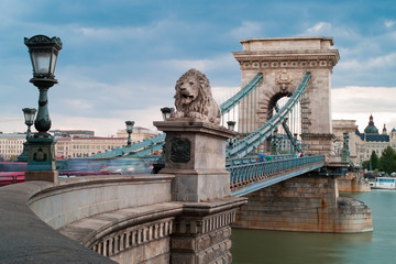 Acrylglasbilder Budapest Kettenbrücke und Burgviertel Budapest  © zozifoto