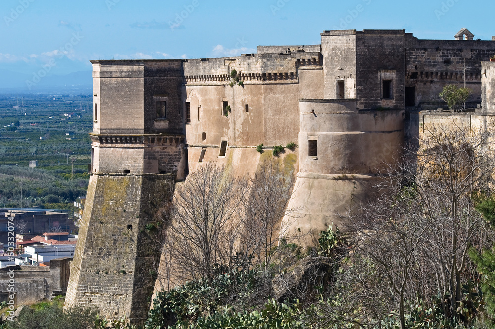 Obraz premium Castle of Massafra. Puglia. Italy.