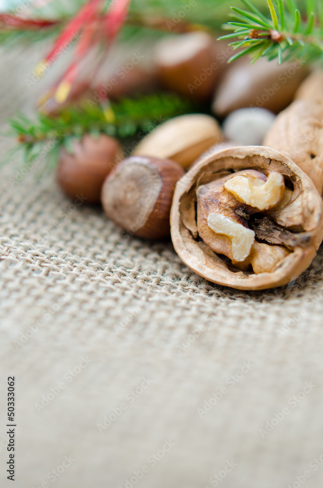 mix nuts and pine mix nuts and pine