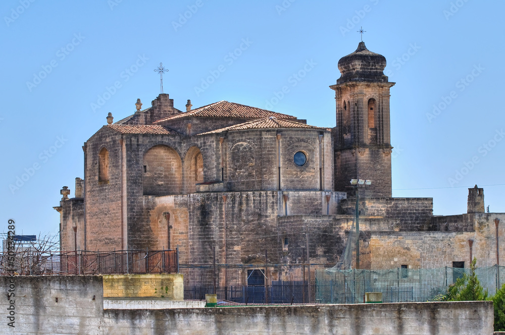Church of St. Agostino. Massafra. Puglia. Italy.