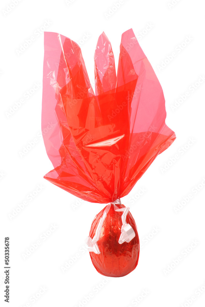 Fototapeta premium Chocolate Egg - Red